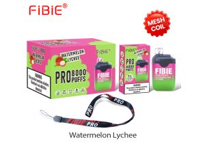 FIBIE 8000 jednorazowy elektroniczny papieros WATERMELON LYCHEE - image 2